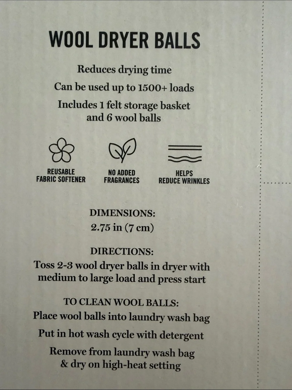 🌴Martha Stewart White Laundry Set- wash bags, shoe wash bags & wool dryer balls